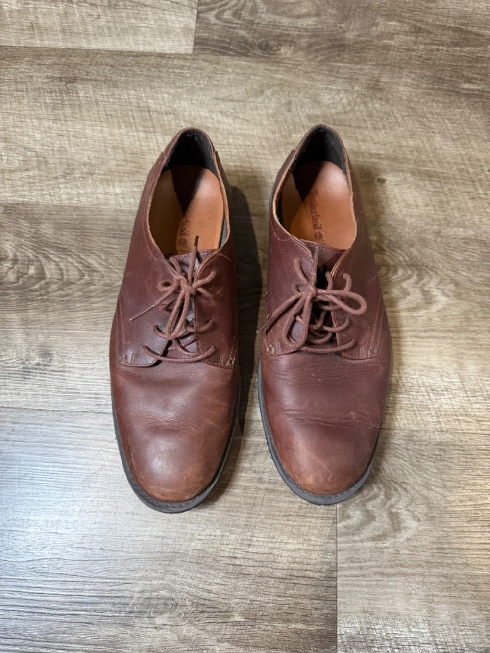 Timberland SensorFlex Brown leather lace up oxfords men’s size 8